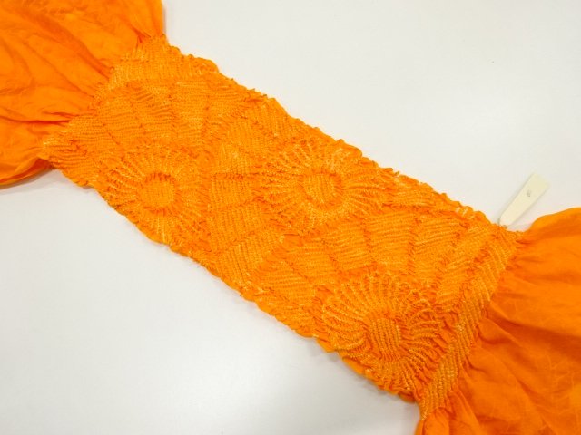 JAPANESE KIMONO / OBIAGE / SHIBORI / SILK
